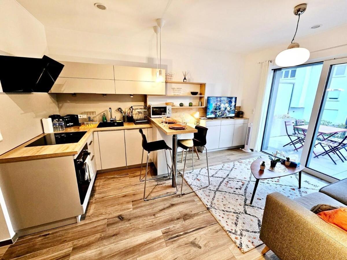 Lovely 1 Bedroom Flat With Terrace In Luxembourg-ces1 Appartement Luxemburg